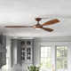 Kurt 60'' 3 Blade Ceiling Fan with LED Light Kit