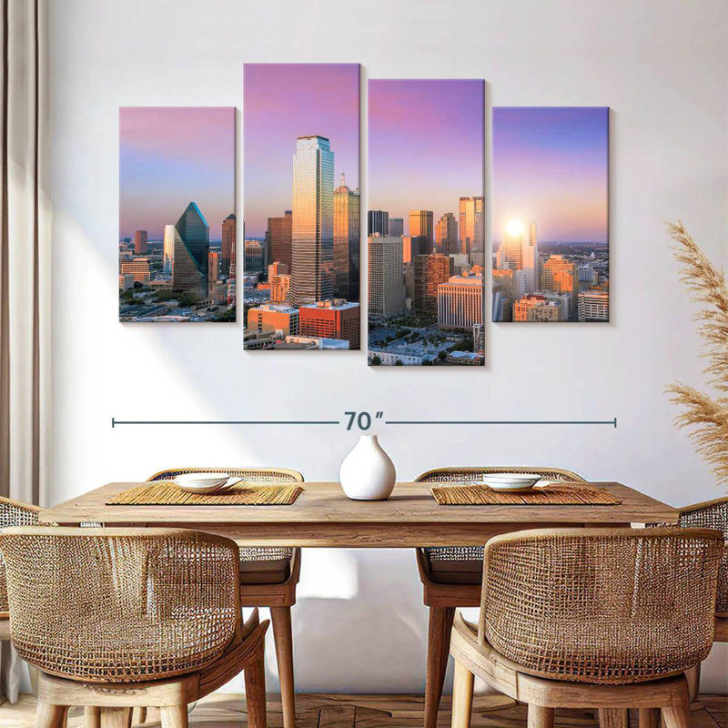 Nicci Dallas Texas, 42" H x 68" W