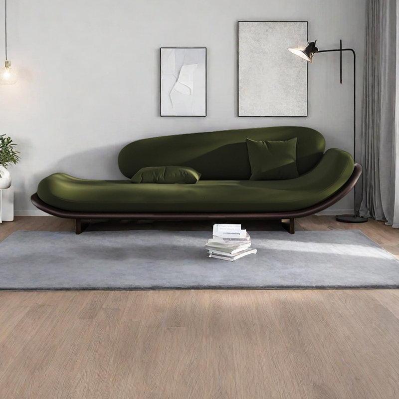 Chaises longues d'intérieur de style chinois, Orienté à droite, Vert
