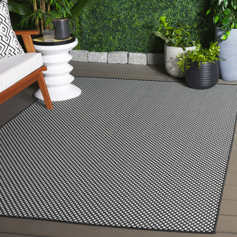 Terrace 810 Geometric Indoor/Outdoor Rug, Rectangle 4' x 6'