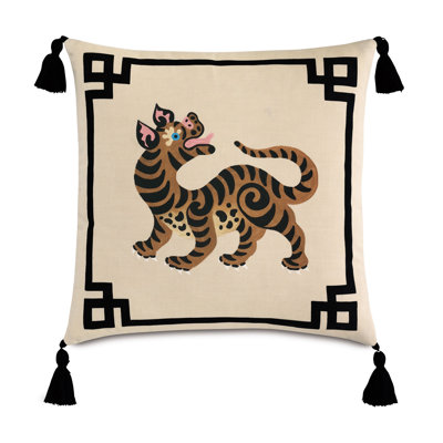 Guster Tassels Sunbrella® Outdoor Throw Pillow