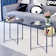 Annaleese Foldable Tray Cross Legs End Table
