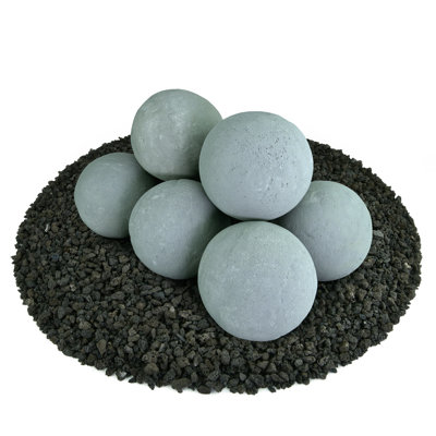 12'' x 19'' Ceramic Fire Pit Accessory