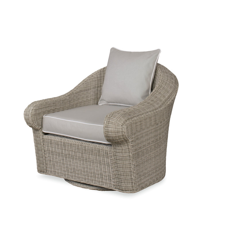 Carrier And Company Outdoor Outdoor Swivel Lounge Chair, Gray 71628L82