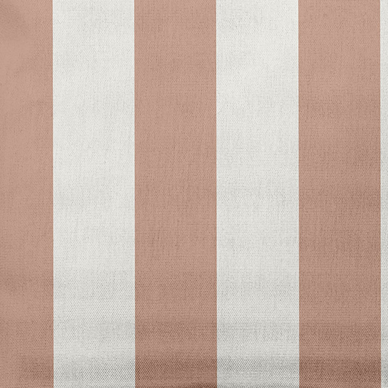 Coussin Stripe, 18 po x 18 po, Mauve