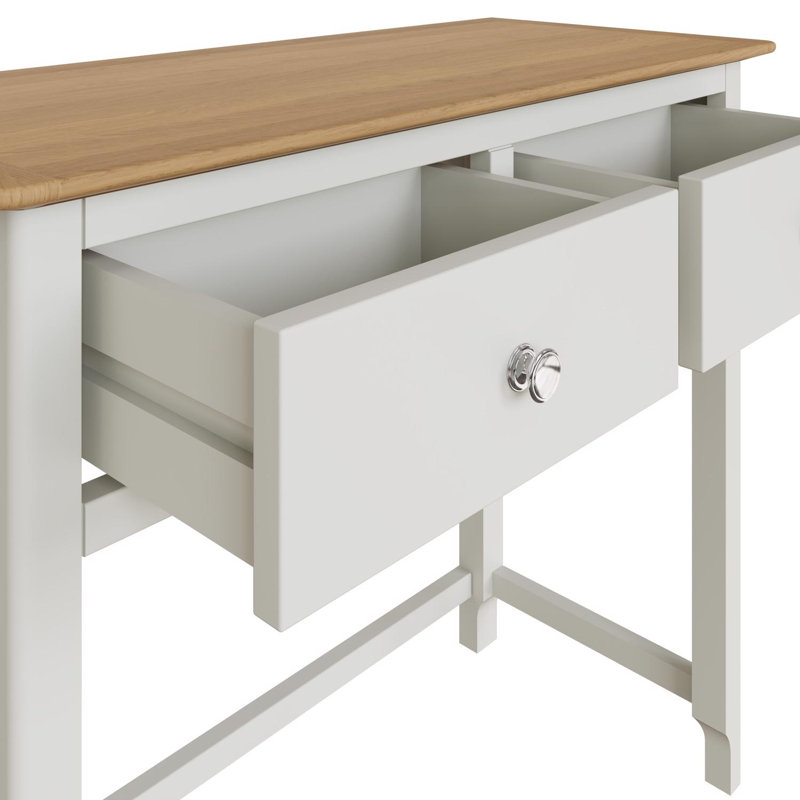 Clary 2 Drawer Dressing Table, Ivory