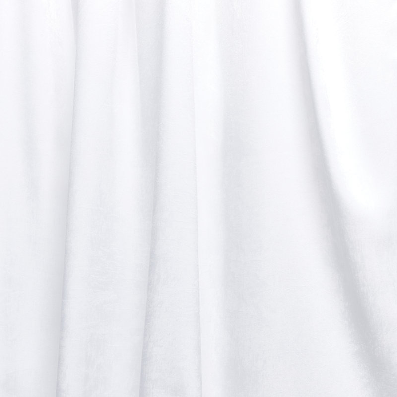 Semi Sheer Curtain Pair, White, 54" W x 84" L