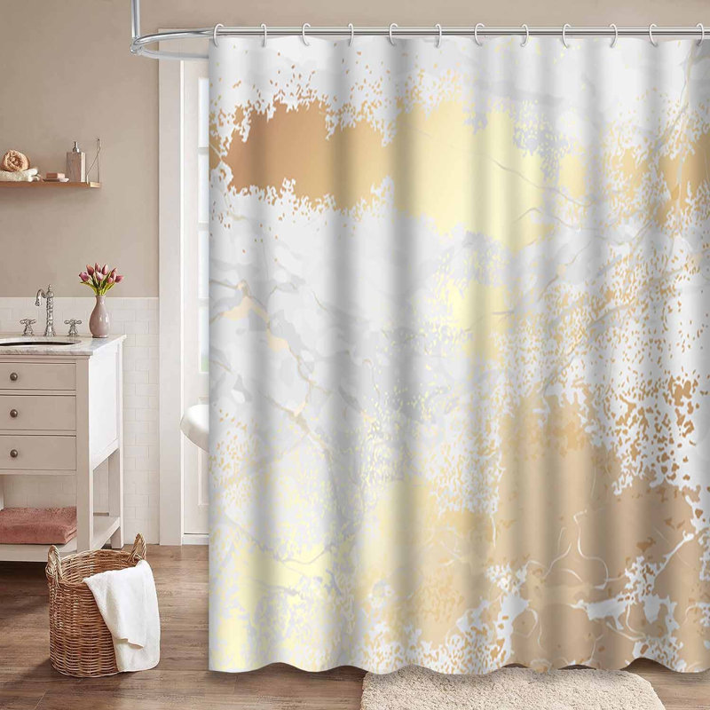 Rideau de douche Marble, L 72 po x l 72 po