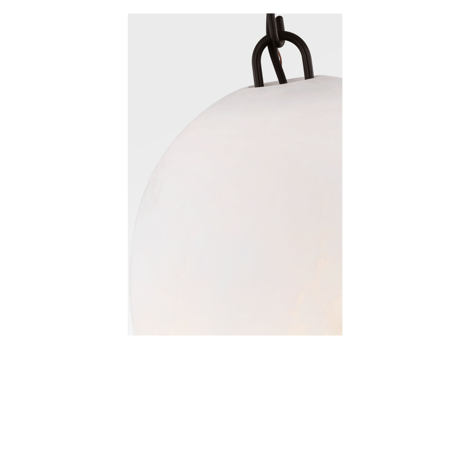 Philomena Pendant, Aged Iron, 72.88" H x 18.13" W x 18.13" D