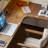 Walnut L-Shaped Solid Wood desk-108679354-108679357