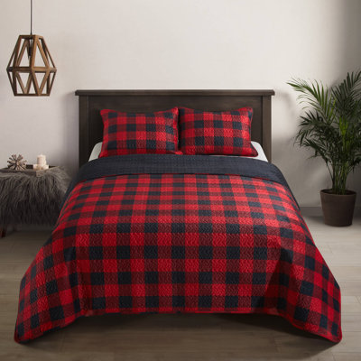 Dearfoams Plaid Quilt