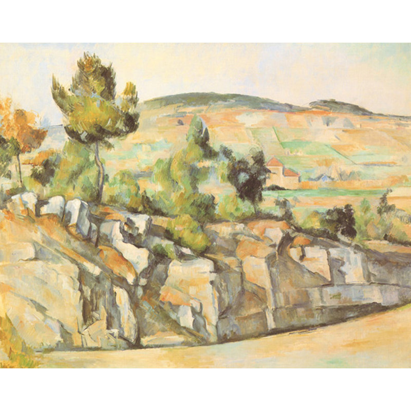 Colline en Provence, c.1886 MCG-PF1098, H 19 po x l 24 po