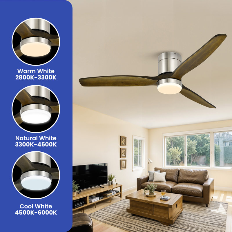 Harutyun 52'' Ceiling Fan with LED Lights