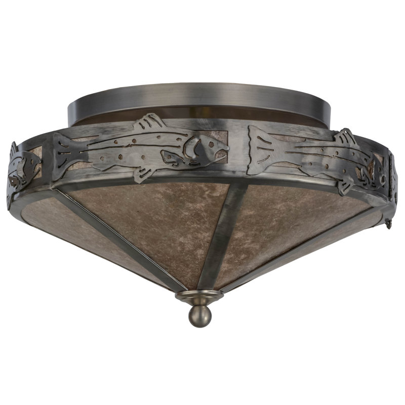 Rustic Lodge 2 - Light Flush Mount