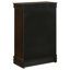 Ensemble de chambre à coucher avec lit simple 5 pièces Seyler Cappuccino-120877756-20402013