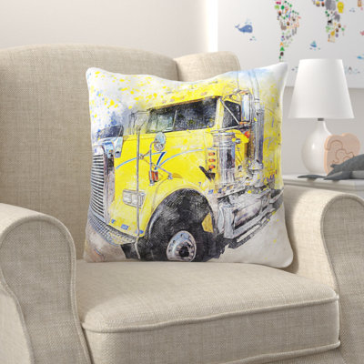 Byers Outdoor Reversible Throw Pillow