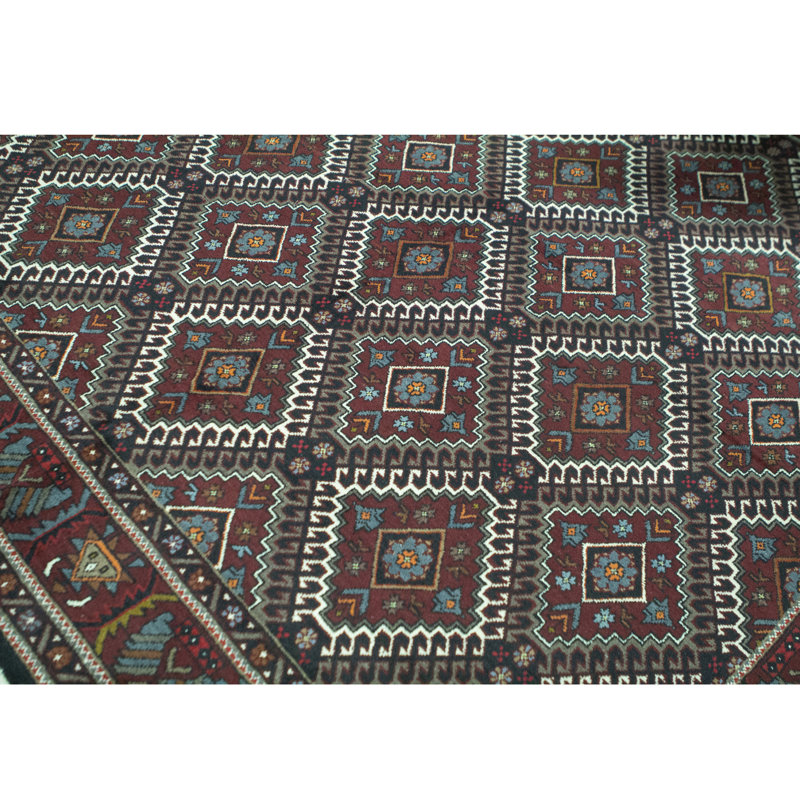 Hand-Knotted High-Quality Blue Area Rug
