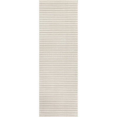  Amasha High-Low Striped Indoor/ Outdoor Area Rug