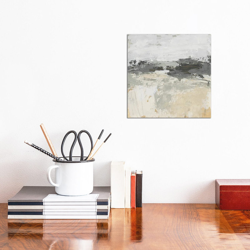 Wheatfield II by June Erica Vess - Wrapped Canvas Painting, 30.48cm H x 30.48cm W x 1.91cm D