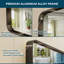 Miroir de salle de bain mural Llesenia-184043384-179273159-179273157