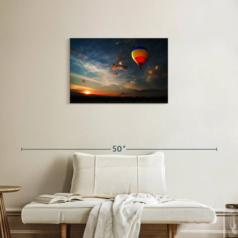 Montgolfière Mehar Sunrise, H 20 po x l 30 po