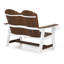 Banc Adirondack de 52 po, blanc-880751557