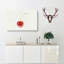 Lone Cherry In Abstract - Wrapped Canvas-55307618
