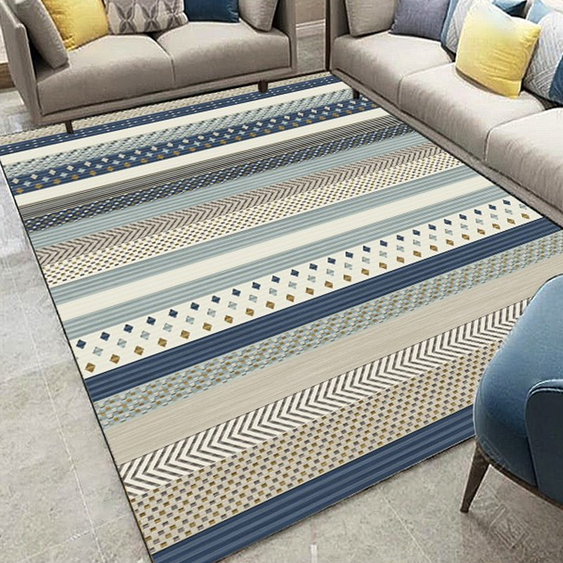 Olveston Striped Indoor Rug, Rectangle 6'7" x 9'10"
