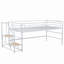 Lit mezzanine avec escalier de rangement-942168708
