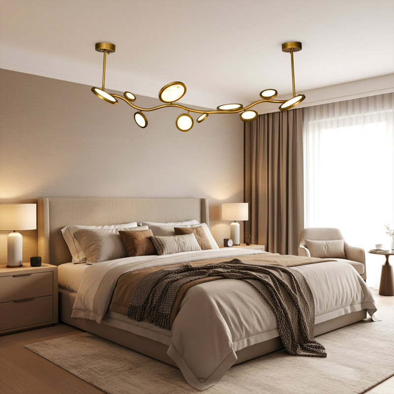 Island 10 - Light Pendant, Brass