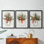 Christmas Holiday Art Lxxiv - Toile tendue avec châssis sur mesure - 3 pièces-862576434