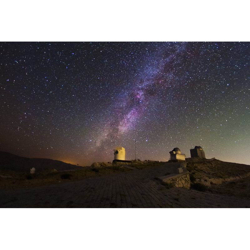 Milky Way - Wrapped Canvas Print, 20cm H x 30cm W x 3.8cm D