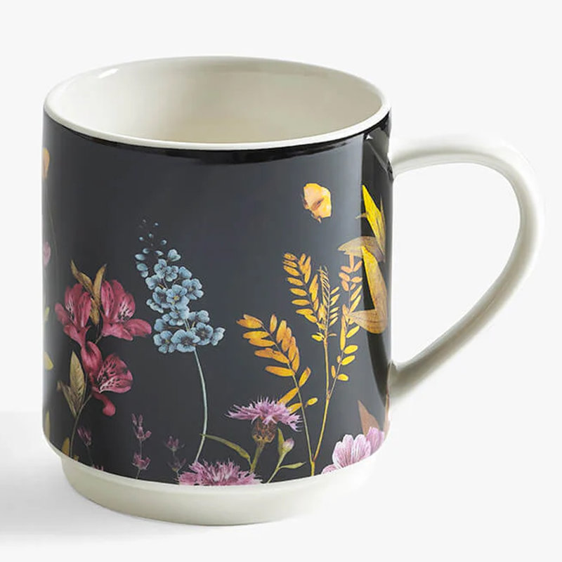 Bone China Latte Mug