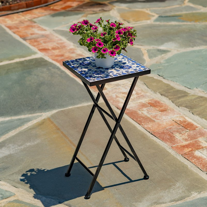 23 po Support pour plante Tall Mosaïque