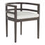 Santa Barbara Aluminum Patio Dining Armchair with Cushion-83260015-93663908