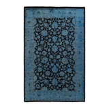 Fine Vibrance One-of-a-Kind 4' 2" X 6' 4" Hand Knotted Area Rug