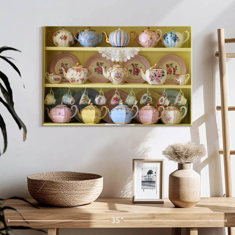 Senne Teaware Collection, 16" H x 24" W