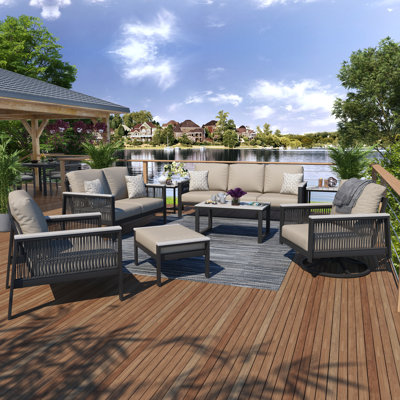 Townsend Sofa Seating Group with Sunbrella Cushions