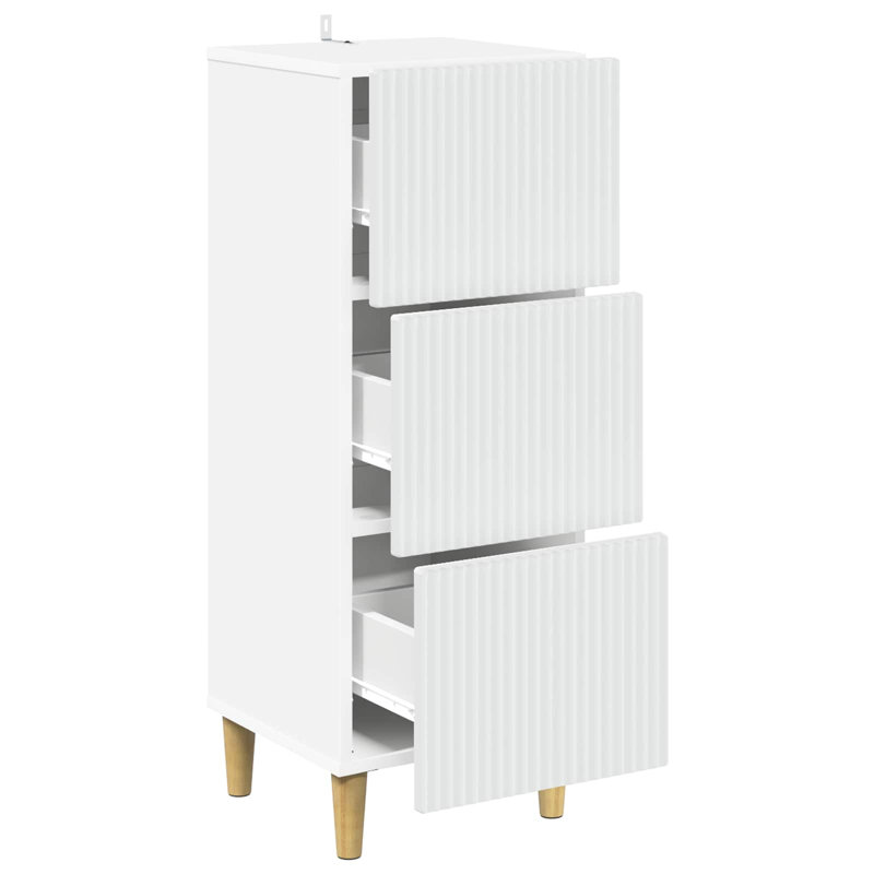 Engineered Wood Rectangle Accent Chest, 90cm H x 33cm W x 34.5cm D