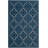 FIndoor/Outdoor Area Ruge Geometric Indoor/Outdoor Area Rug in Navy/Beige-2133284270