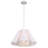 1- Light Dimmable Pleated Shade Pendant Light
