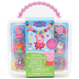 Ensemble d'activités pour colliers : Peppa Pig