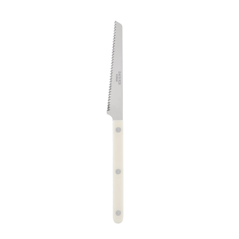 Bistrot Solid 4'' L Tomato Knife, Ivory