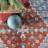 Afreena Oriental Blue/Orange Area Rug-1998071777
