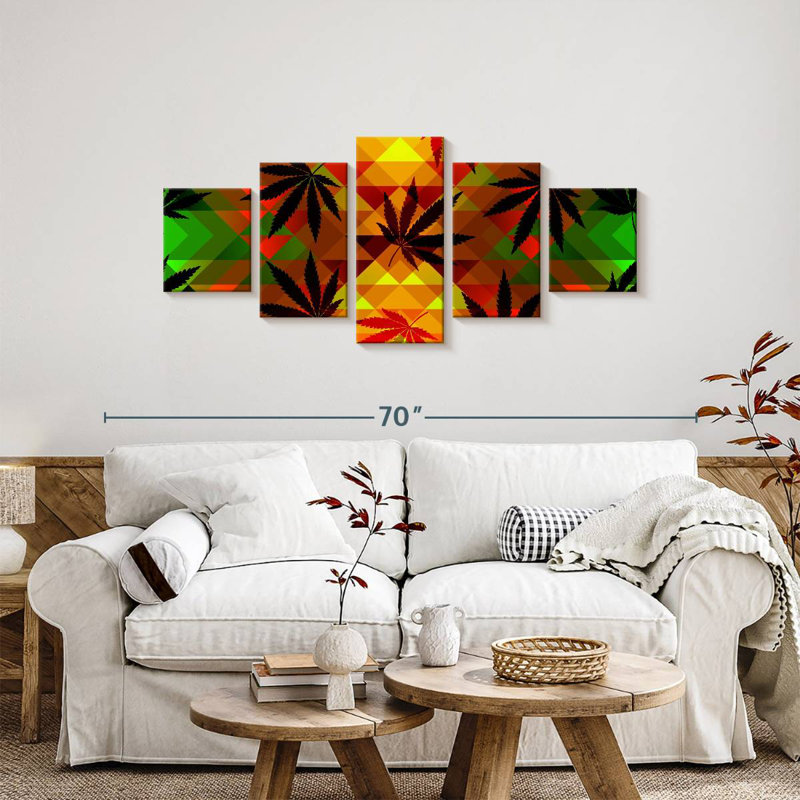 Marijuana Party, 24" H x 55" W