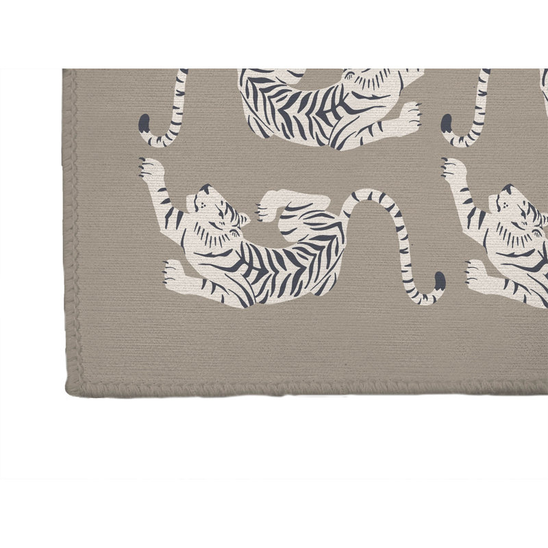 Hey Tiger Area Rug, Runner 2'6" x 8'