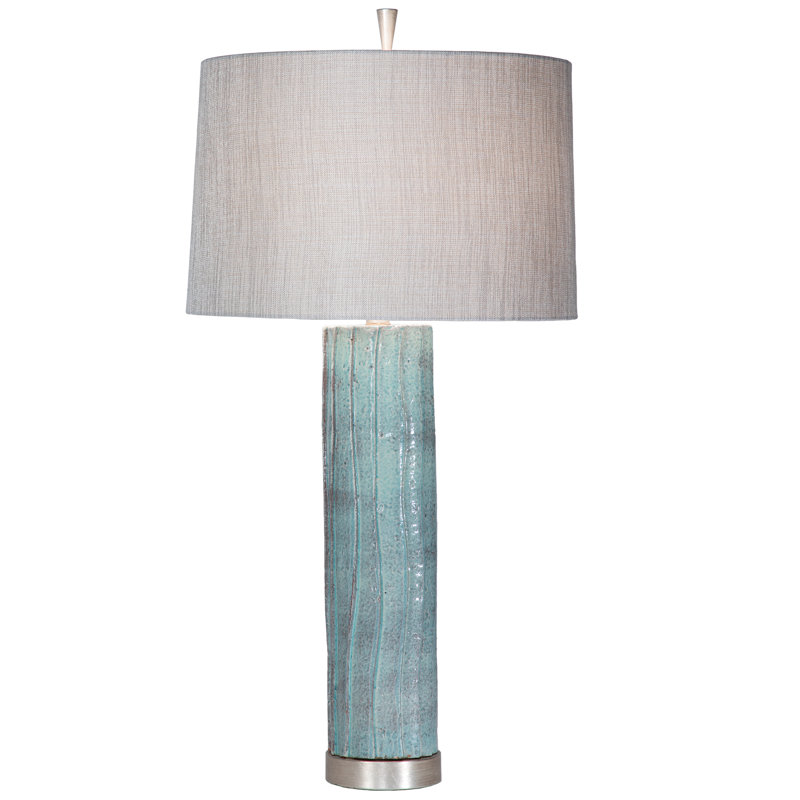 Porcelain Table Lamp, Danube, Gray
