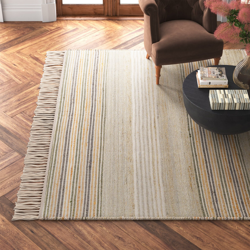 Haiya Striped Indoor Rug, Rectangle 8' x 10'