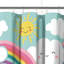 Rideau de douche arc-en-ciel Dream X 72 x 72