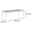 Table de salle à manger extensible Hazelip